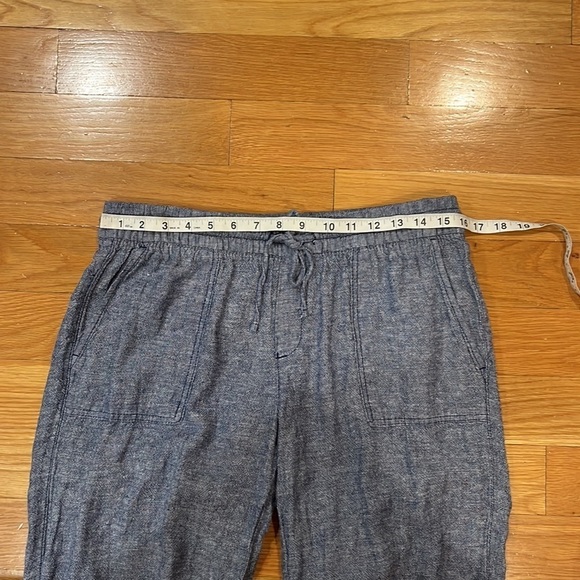 OLD navy women linen blend pants size medium tall . - Picture 6 of 7